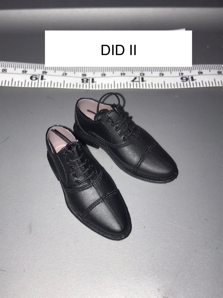 1/6 Scale WWII German Black Dress Shoes 111531