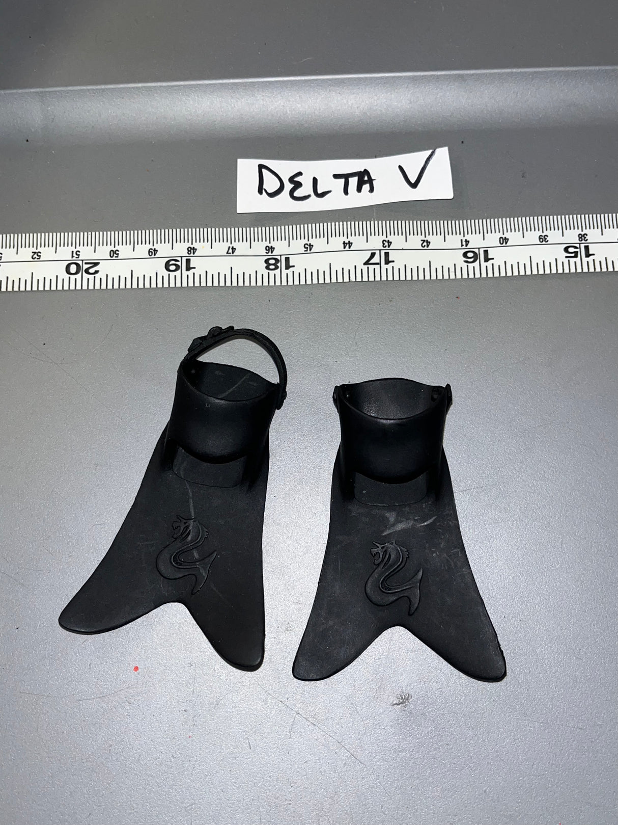 1/6 Scale Modern Era Scuba Dive Swim Fins 107459