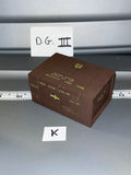 1/6 Scale WWII US .30 Caliber Ammunition Crate 108883