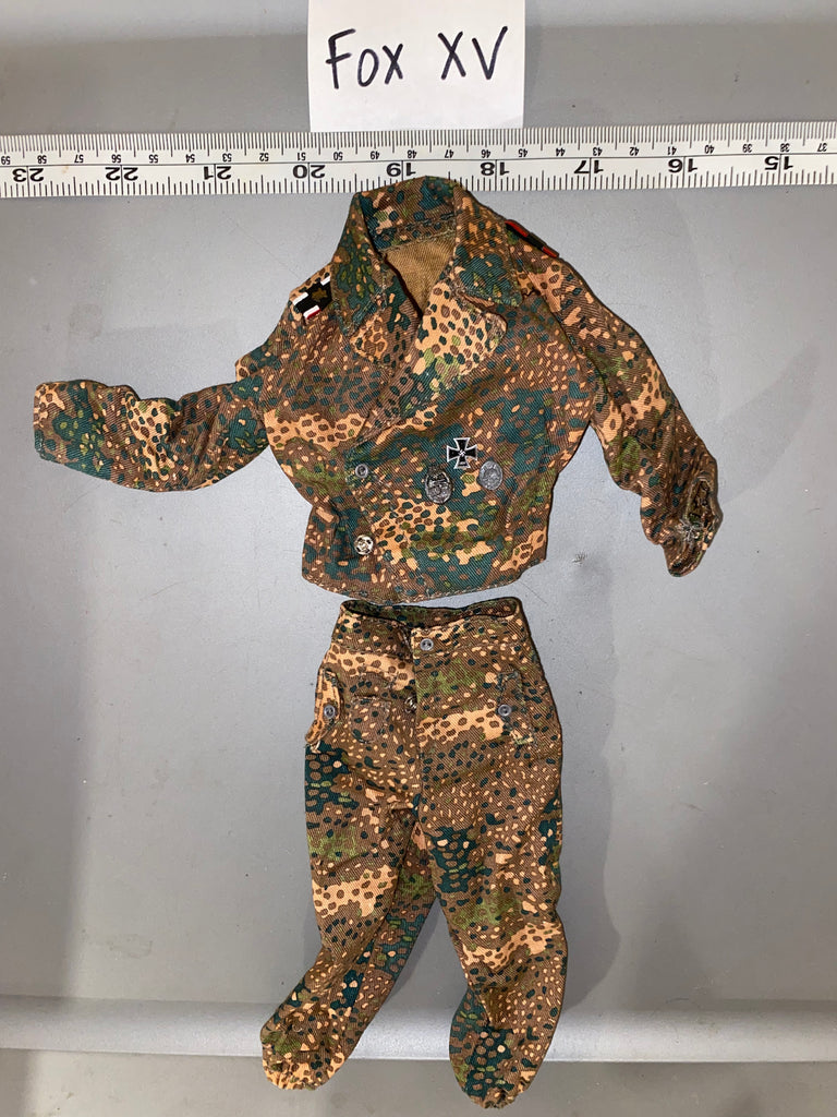 1/6 WWII German PeaDot Tanker Tunic and Pants 105446