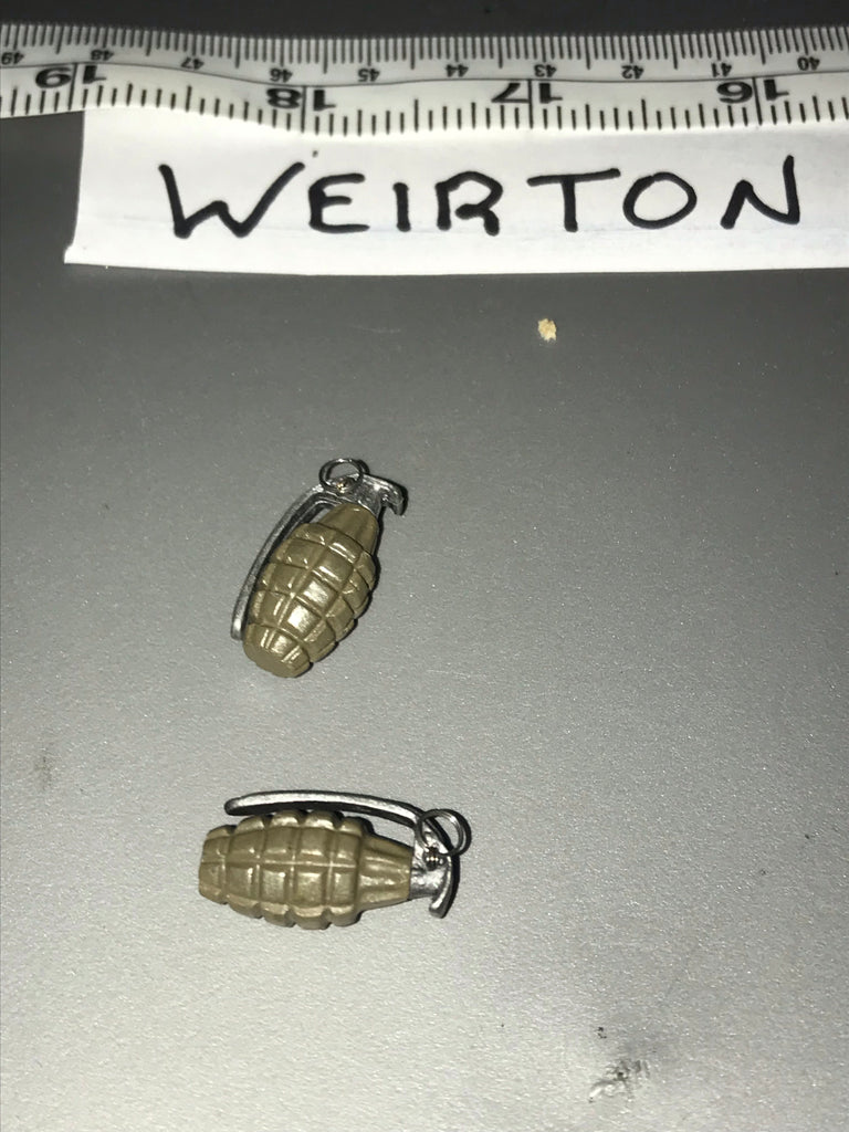 1:6 WWII US Metal Grenade Lot 111638