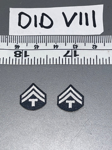 1/6 Scale WWII US  Rank Insignia - DID Upham