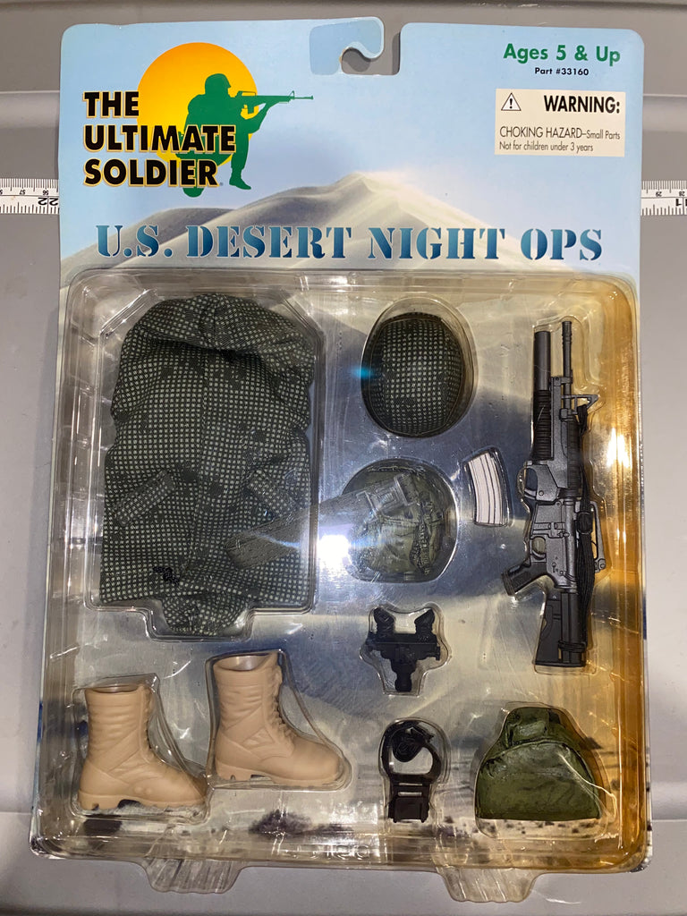 1/6 Scale Ultimate Soldier Modern US Desert Night Operations - NIB Ultimate Soldier 105376