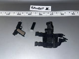 1/6 Scale Modern Pistol and Holster  -  Bandit Joe 111570