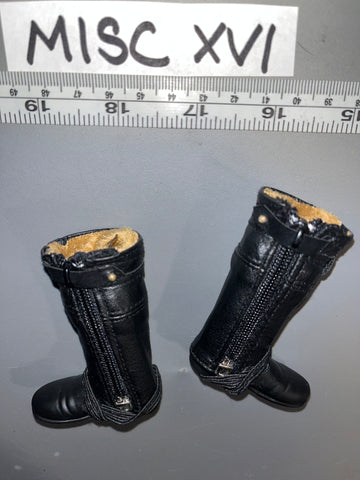 1:6 Scale WWII German Luftwaffe Pilot Boots 109718