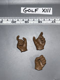 1/6 Scale Modern German Police Gloved Hands Set - King’s Toy