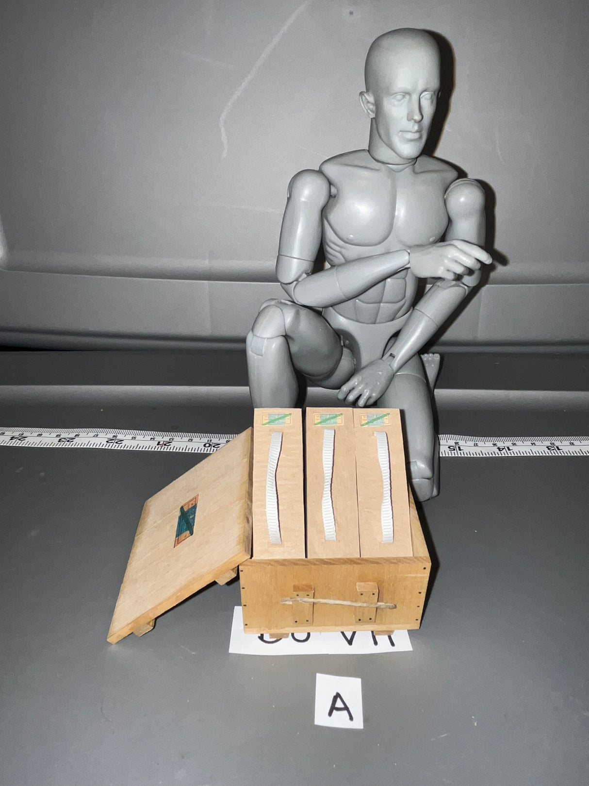 1/6 Scale WWII German Ammunition Crate - Small Arms