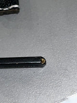 1/6 Scale WWII German Metal Pistol w/ Loadable Magazine and Leather Holster  - Brown Art