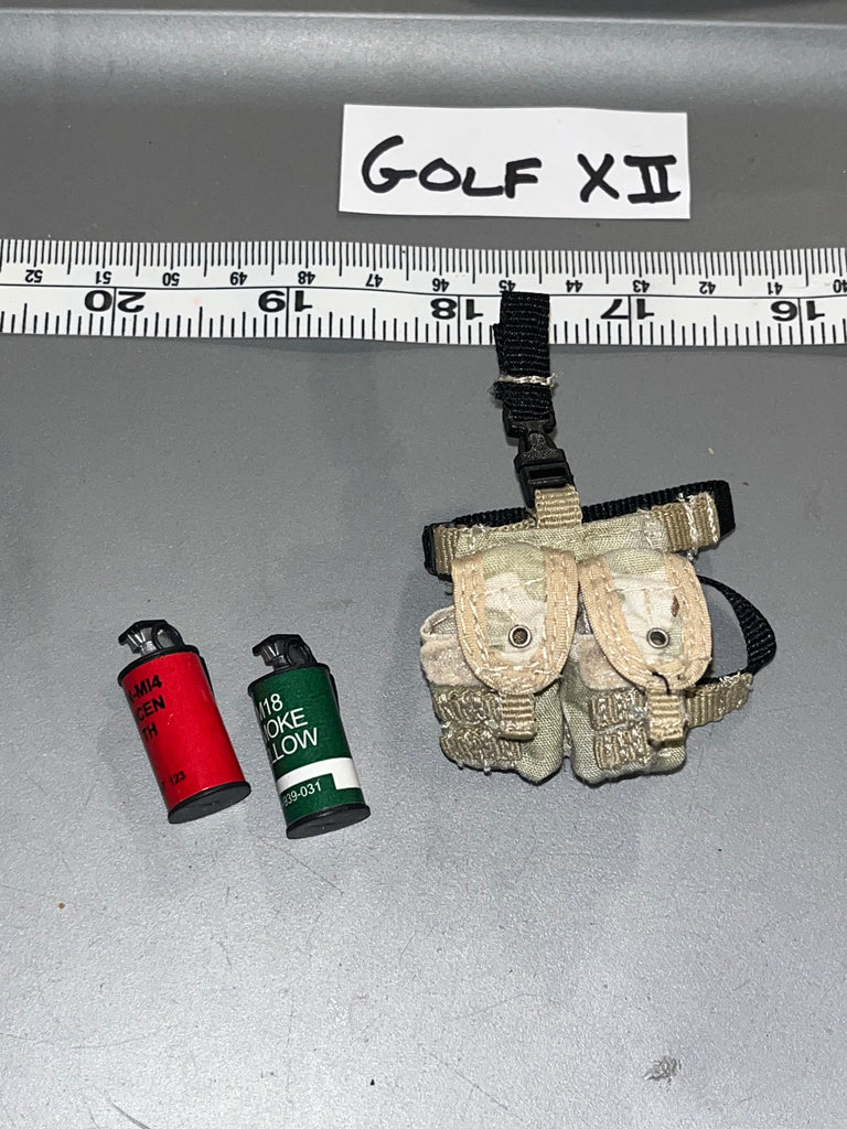 1/6 Scale Modern Grenades and Pouch