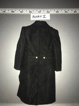 1/6 Scale WWII US Navy Black Great Coat - Alert Line