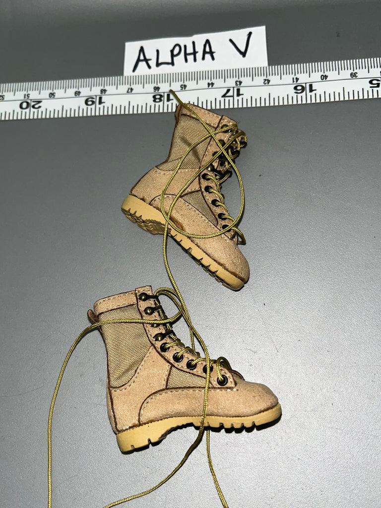 1/6 Scale Modern Era Cloth / Leather Combat Boots 109199