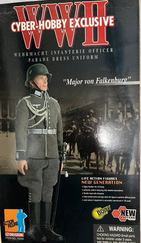 1/6 Scale Dragon WWII German  Major Von Falkenburg Dress Uniform - NIB COM 104090