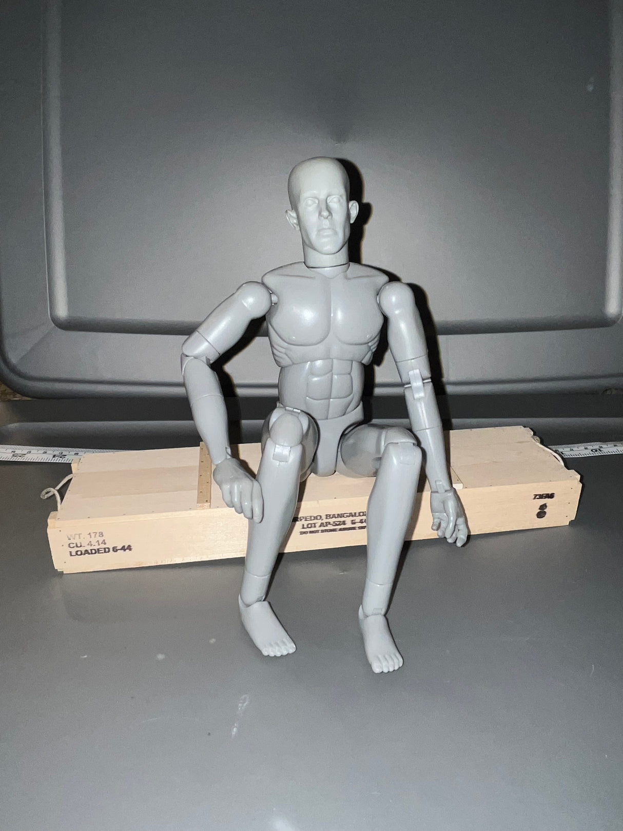 1/6 Scale WWII US Bangalore Torpedo Ammunition Crate