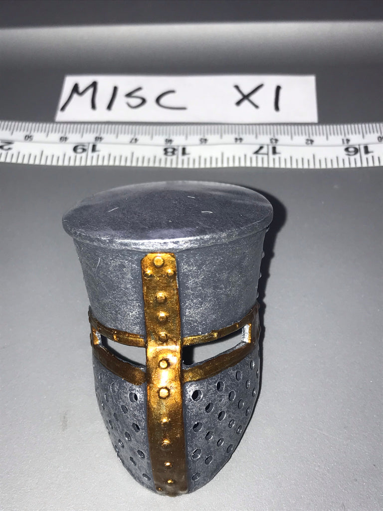 1:6 Scale Medieval Knight Metal Helmet 111405