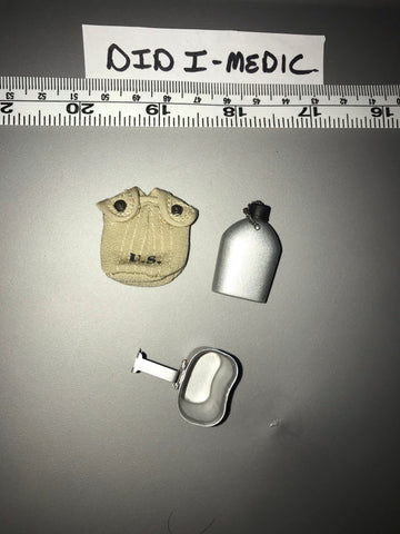1/6 Scale WWII US Canteen, Cover and Cup 112436