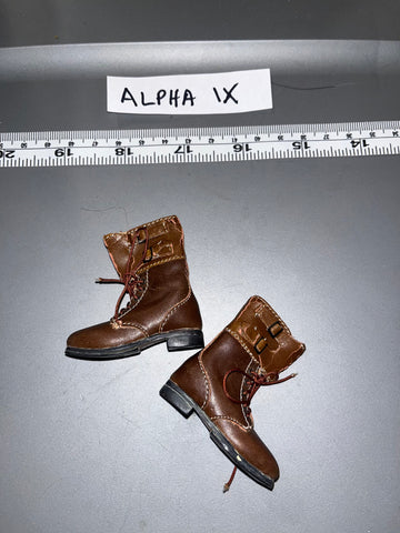 1/6 Scale WWII US Buckle Top Boots