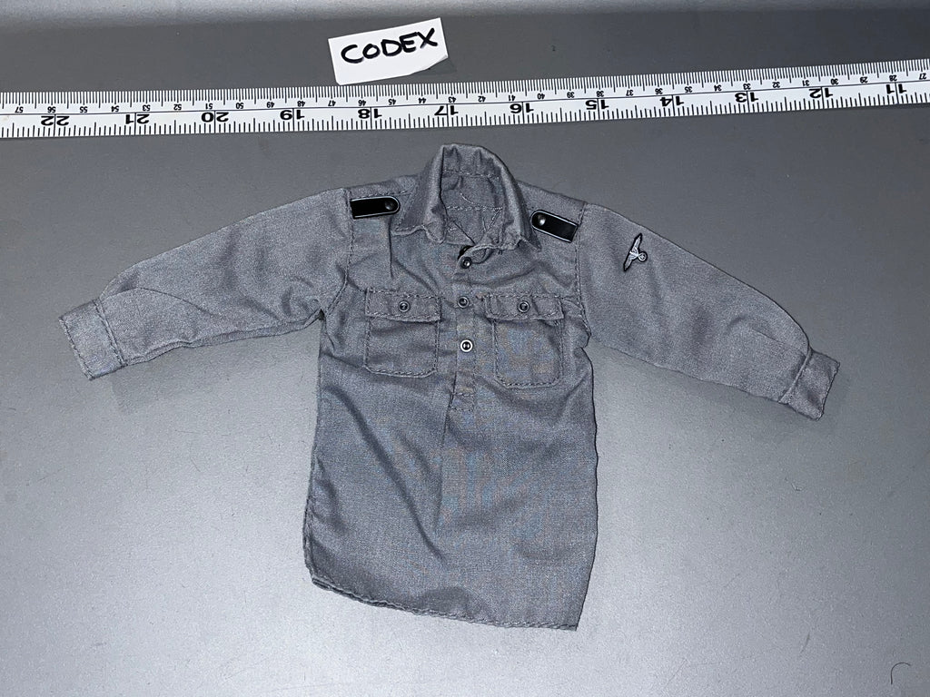 1/6 Scale WWII German Grey Work Shirt 107958