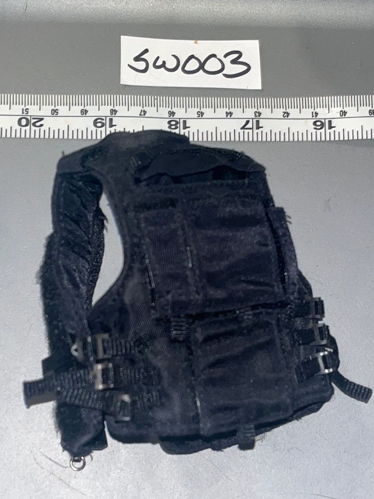 1/6 Scale Modern Era Black Body Armor