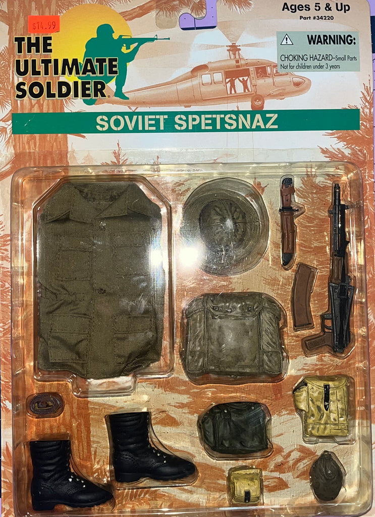 1/6 Scale Ultimate Soldier Modern Russian Soviet Spetznaz Uniform - NIB 109650