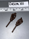 1/6 Scale African American Hand Set 105089