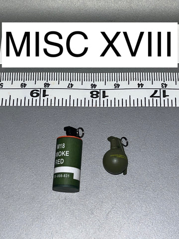 1/6 Scale Modern Era Grenade Lot - Easy Simple 106122