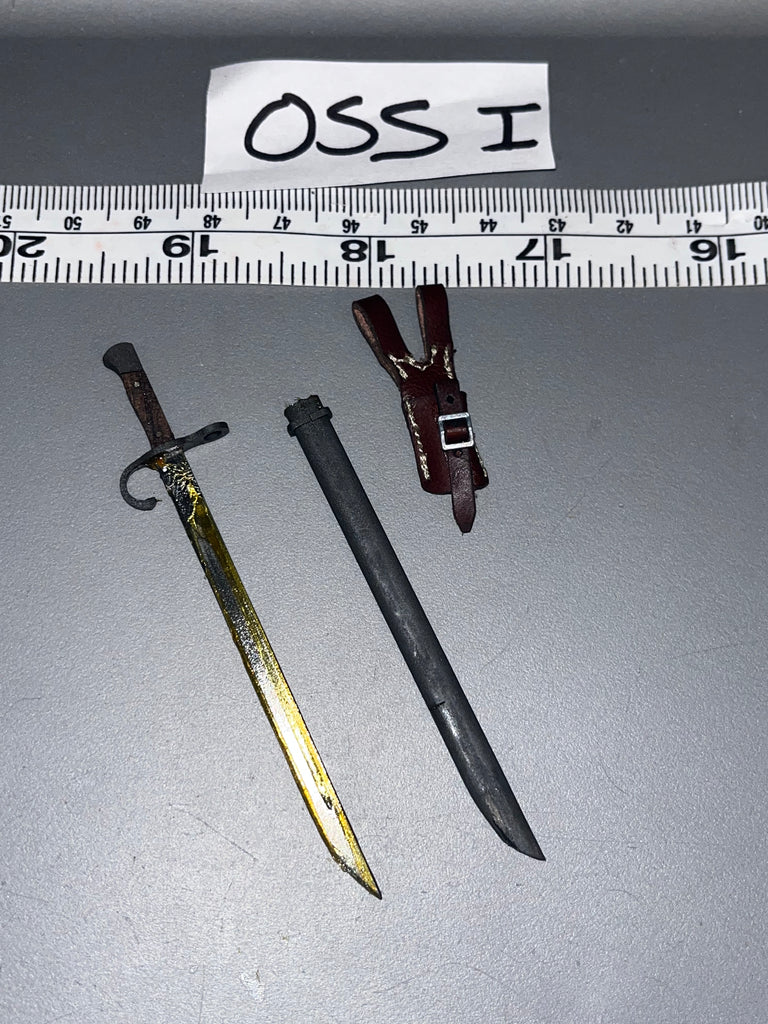 1/6 Scale WWII Japanese Bayonet and Sheath