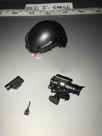 1/6 Scale Modern Era Police Balck Helmet 112538