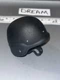 1/6 Scale Modern Black Police Helmet