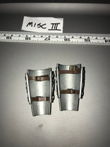 1/6 Scale Ancient Persian Metal Shin Armor - Medieval 112370