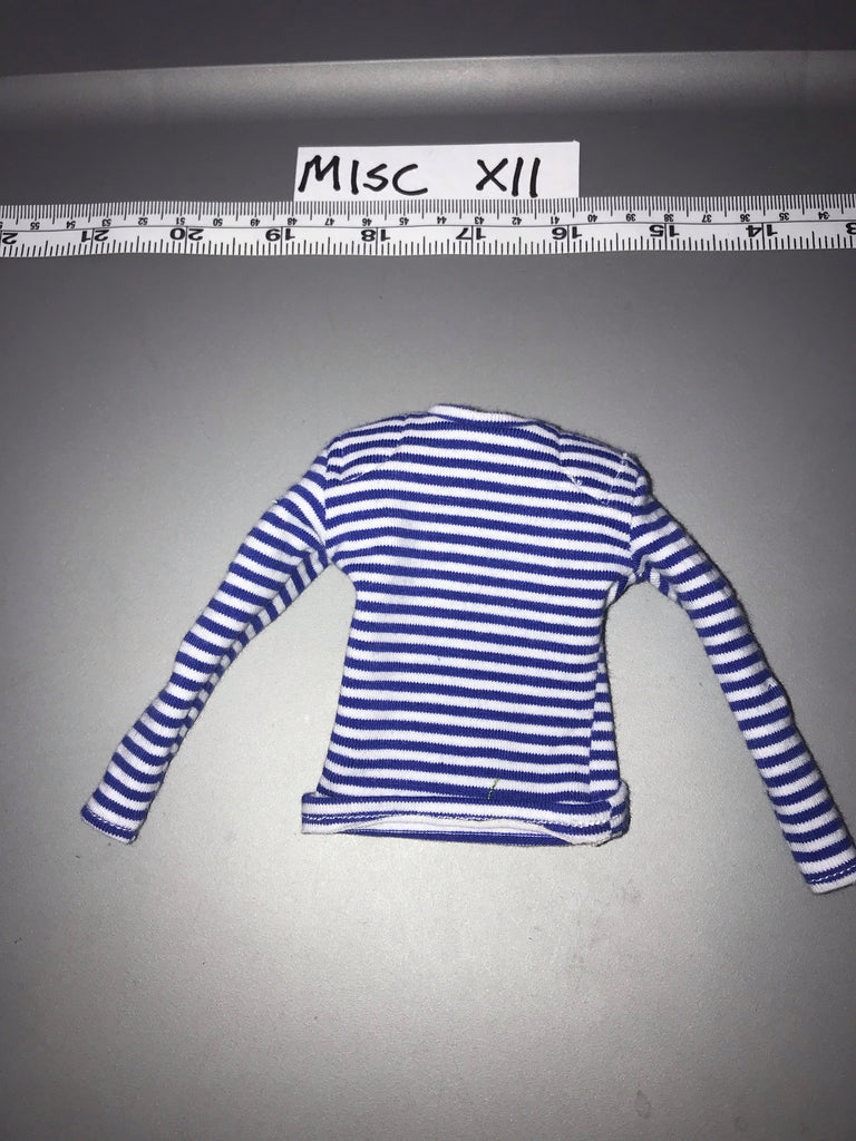 1:6 Scale Modern Russian Afghanistan Striped Shirt 111345