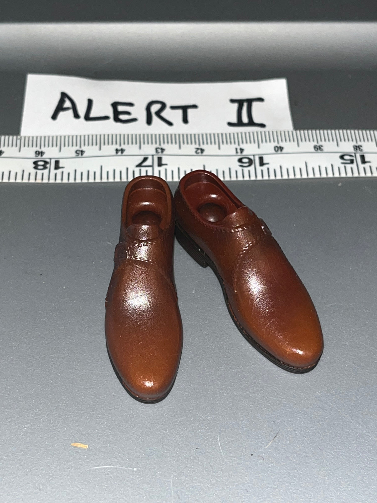 1/6 Scale WWII US Dress Shoes - Alert - Civilian