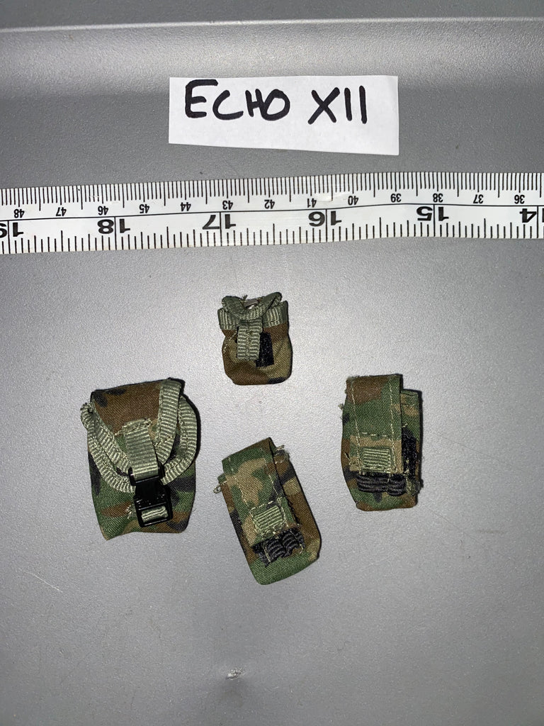 1/6 Scale Modern Era Woodland Pouches 100855