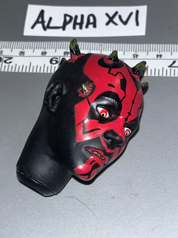 1/6 Scale Star Wars Darth Maul Head Sculpt