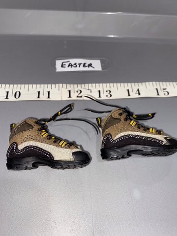 1:6 Modern Era  Hiking Boots - Cloth/ Leather 112049