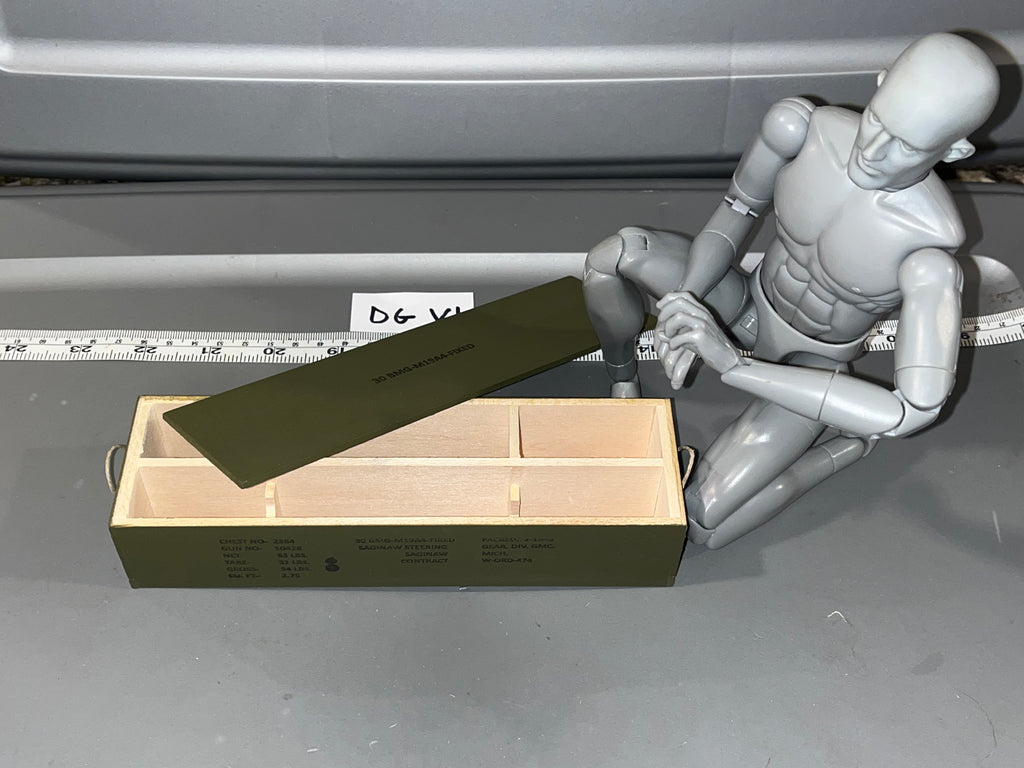 1/6 Scale WWII US .30 Caliber Machine Gun Crate