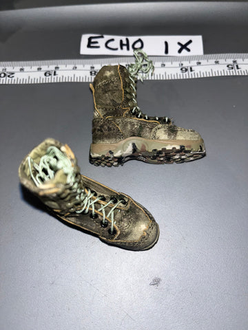 1:6 Modern Era Real Cloth/ Leather Lace Up Boots 104280