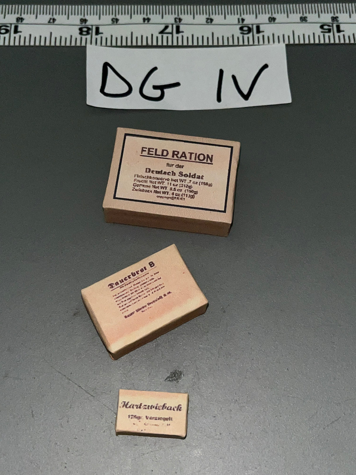 1/6 Scale WWII German Ration Set 107685